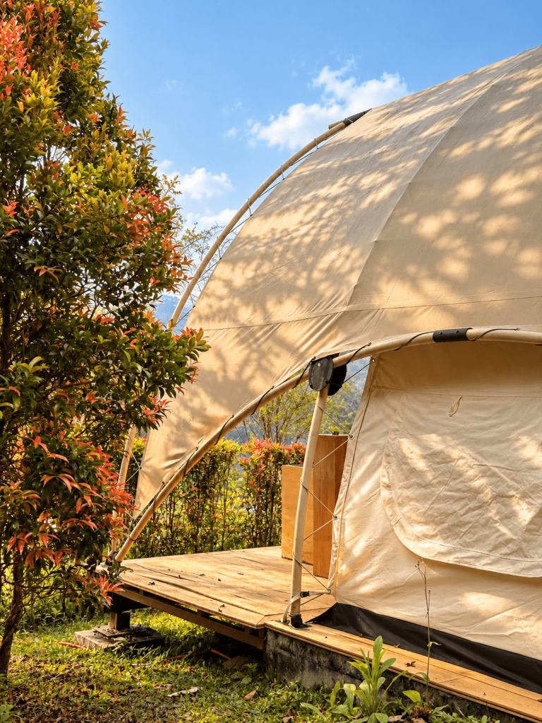 Aman_Sunlit Glamping Tent Retreat